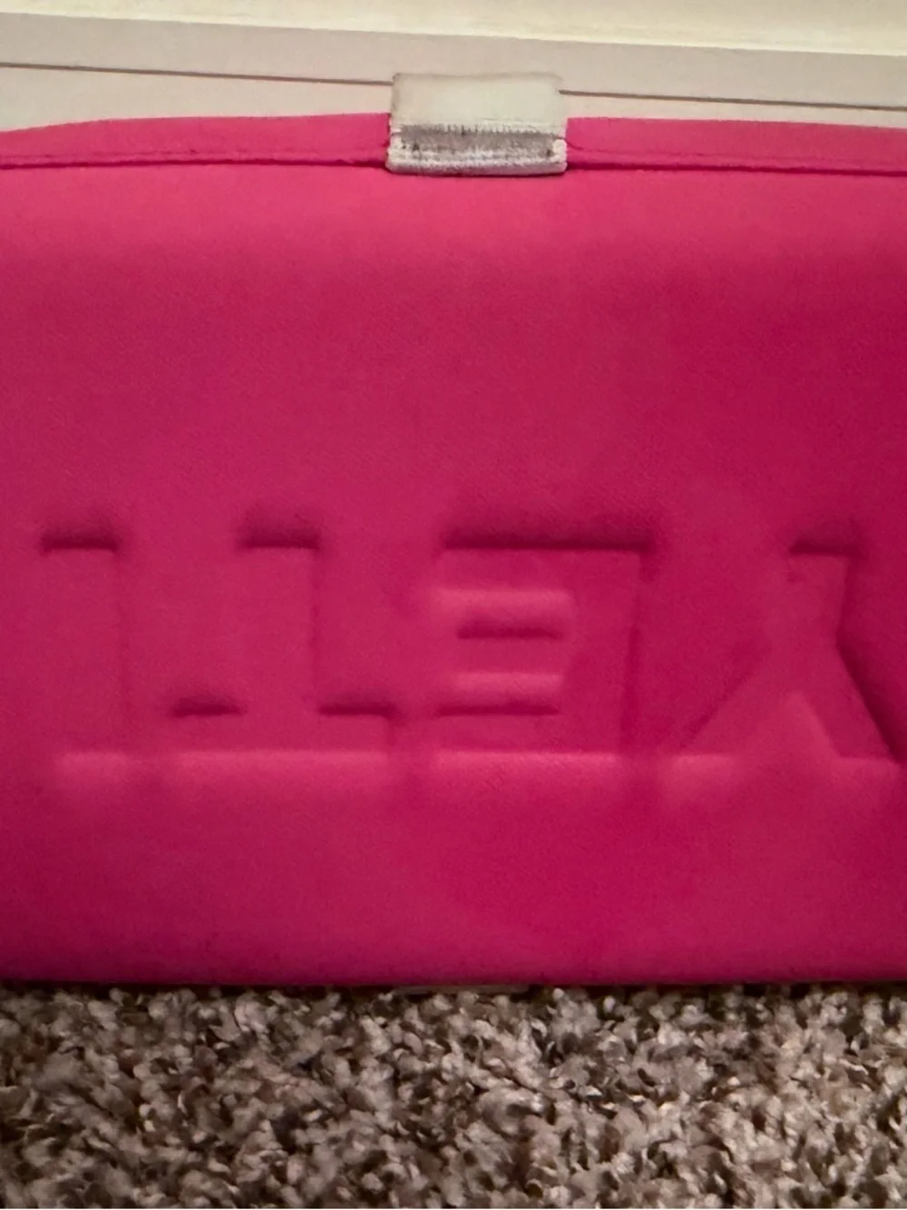 Yeti Hot Pink Cooler Lunch Tote with Light Gray Trim - Picture 6 of 6